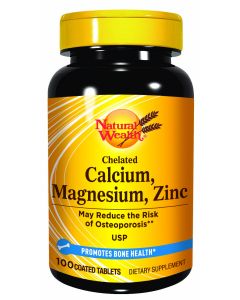 Natural Wealth Kalcium, magnezijum, cink 100 tableta