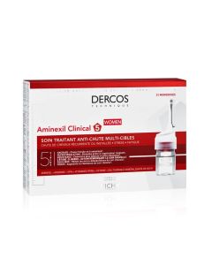 Vichy Dercos Aminexil Clinical 5 protiv opadanja kose za žene, 21 ampula