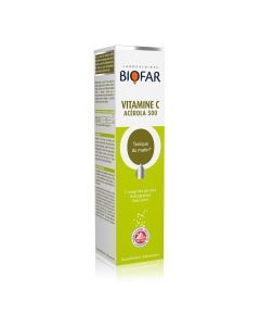 Biofar Vitamin C Acerola 500 mg 20 šumećih tableta
