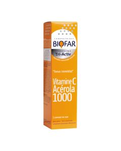 Biofar Tri-Activ Vitamin C Acerola 1000 15 šumećih tableta