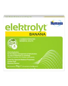 Humana elektrolyt sa ukusom banane, 12 kesica