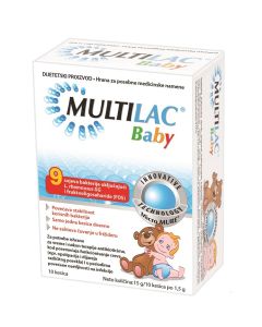 Multilac baby 10 kesica