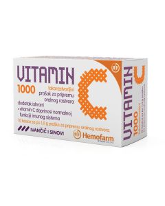 Vitamin C 1000mg 10 kesica