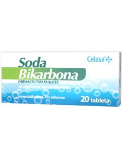 Soda bikarbona 20 tableta