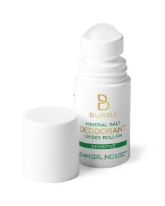 Burra natural mineral deodorant, roll-on, prirodni mineralni dezodorans 50ml