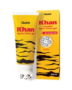 Quick Khan tigrov krem gel sa masažerom 200 ml