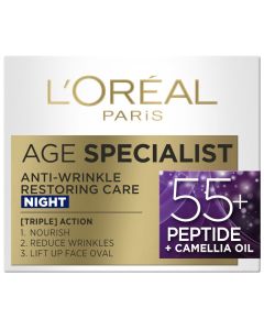 Loreal Paris Age Specialist Anti-wrinkle 55+ noćna krema protiv bora 50ml