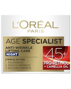 Loreal Paris Age Specialist Anti-Wrinkle 45+ Noćna nega protiv bora 50ml
