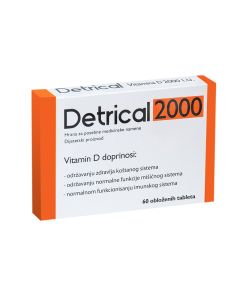 Detrical 2000 ij 60 tableta