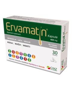 Ervamatin kapsule 30x625 mg