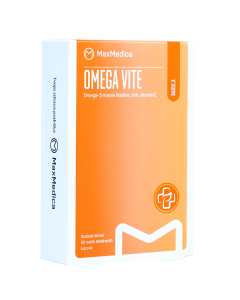 Maxmedica Omega Vite - Omega 3 sa cinkom i vit E, 60 kapsula