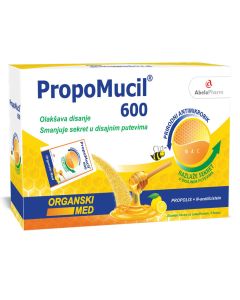 PropoMucil 600 organski med 5 kesica