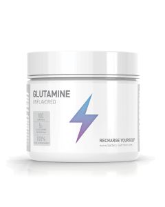 Battery Glutamine - Unflavored, 500g