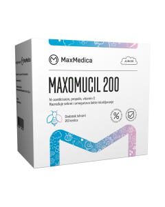 Maxmedica Maxomucil 200, 20 kesica