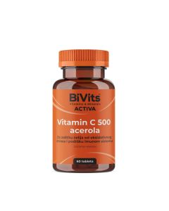 BiVits Activa Vitamin C 500 Acerola, 60 tableta