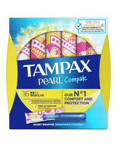 Tampax Compak Pearl Regular, 16 tampona