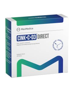 Maxmedica Cink+C+D3 Direct, 20 kesica