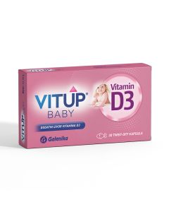 Vitup D3 Baby, 30 twist-off kapsula
