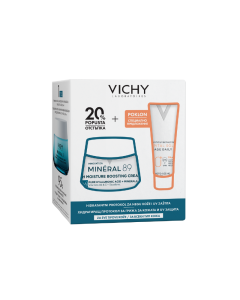 Vichy PROMO Mineral 89 krema za intezivnu hidrataciju tokom 72h za sve tipove kože 50ml + Vichy Capital Soleil fluid 15 ml