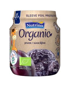 Nutrino Organic Voćni pire - Suva Šljiva 125g