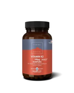 Terranova vitamin K2 100mcg kompleks 50 kapsula