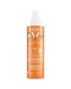 Vichy Capital Soleil Dečji vodeno-fluidni sprej za zaštitu ćelija kože SPF50+ 200 ml