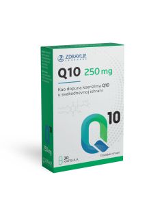 Koenzim Q10 250 mg 30 kapsula