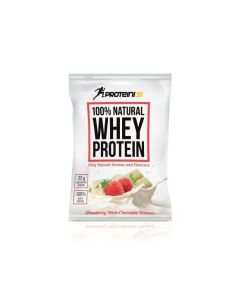 Proteini.si 100% Natural Whey protein, jagoda-čokolada 30g