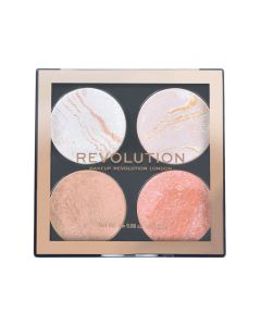 Revolution Makeup Mini paleta bronzera i hajlajtera Cheek Kit 8.8g Take a Breather