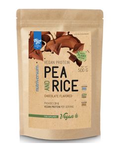 Nutriversum Vegan Protein Pea and Rice (Izolat proteina graška i pirinča) ukus čokolade 500g