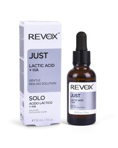 Revox B77 Noćni serum za blagi piling kože lica Just mlečna kiselina i hijaluronska kiselina 30ml