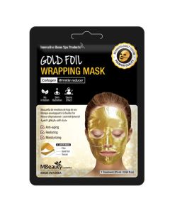 MBeauty zlatna sheet maska u foliji za redukciju bora 25ml