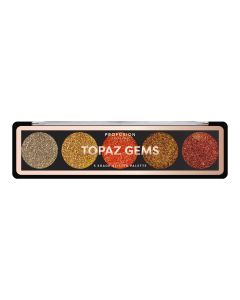Profusion Topaz Gems - Gliter paleta senki za oči 5 nijansi