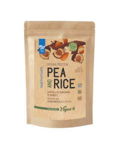 Nutriversum Vegan Pea and Rice (Izolat proteina graška i pirinča) ukus čokolada marzipan 500g