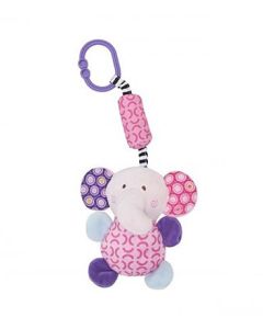Lorelli Bertoni Plišana igračka campanula slonče roze