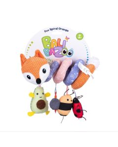 Bali Bazoo Plišana igračka za bebe - Fox Crib Spiral