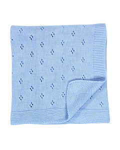 Bebekevi prekrivač za bebe plavi BEVI1347M