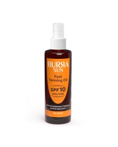 Burra Sun Fast Tanning Oil sprej SPF 10 200 ml