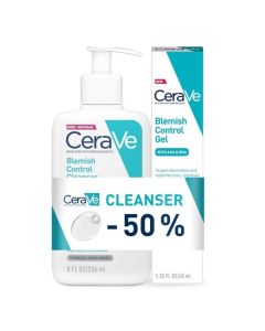 CeraVe set - Blemish Control Cleanser 236ml + CeraVe gel za kožu sklonu nepravilnostima 40ml