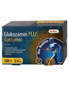 Dr. Max Glukozamin plus kurkumin 120 tableta