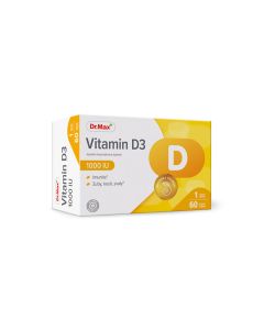 Dr. Max Vitamin D3 1000 IJ, 60 kapsula