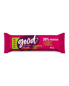 GOOD by Dr. Max® Protein Bar 20% Raspberry Jelly 40g