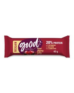 GOOD by Dr. Max® Protein Bar 20% Cherry Jelly 40g