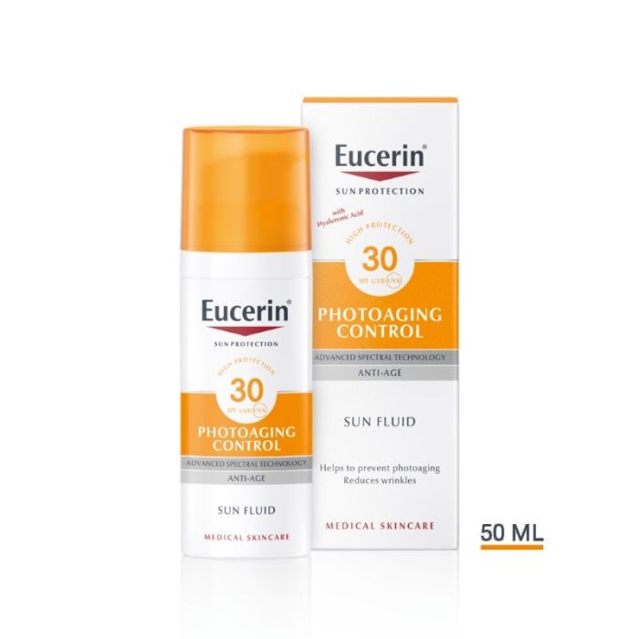 Eucerin Anti-age fluid za zaštitu od sunca spf30 50 ml