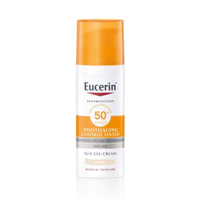 Eucerin Anti-age tonirana krema za zaštitu od sunca spf50+ svetla 50 ml