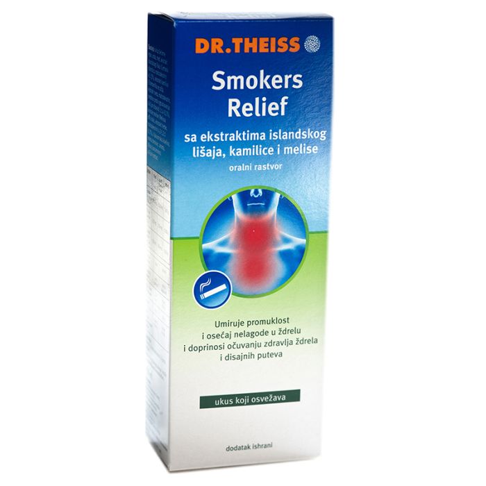 Smokers relief sirup za pušače 250ml Dr. Theiss