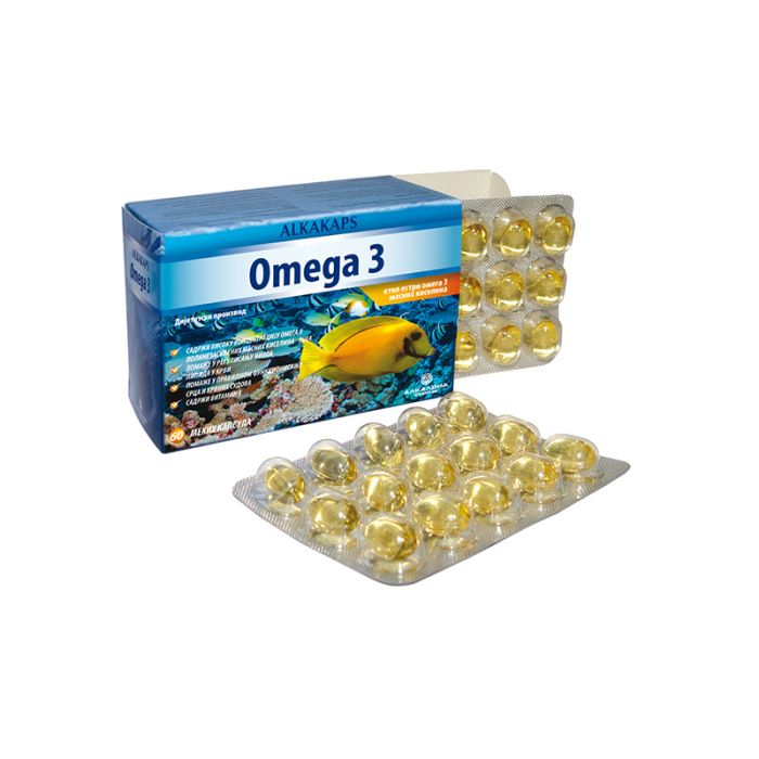 Alkakaps Omega 3 60 kapsula