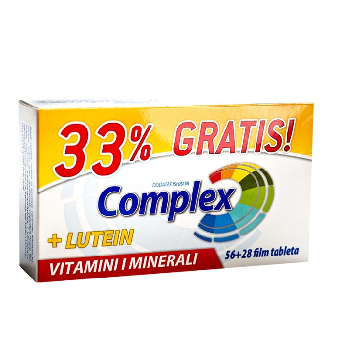 Zdrovit complex 56 tableta + 28 tableta gratis