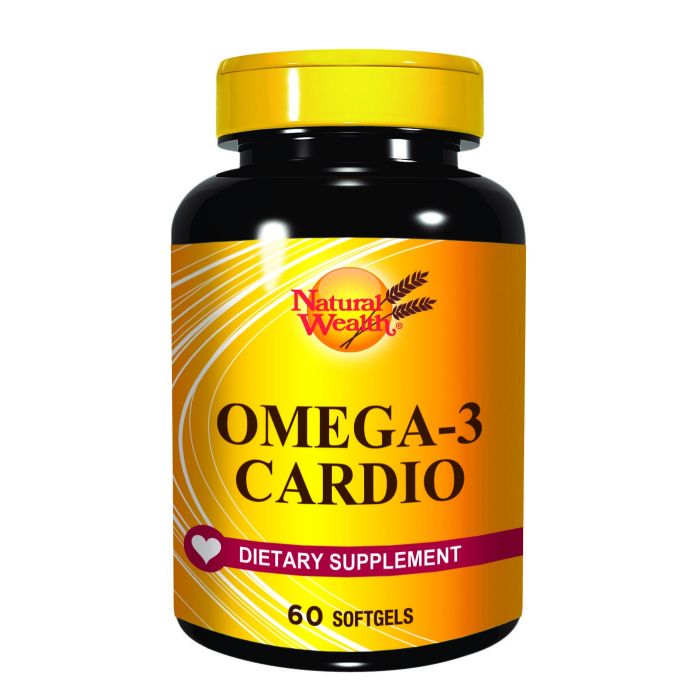 Natural Wealth Omega-3 cardio 60 mekih kapsula