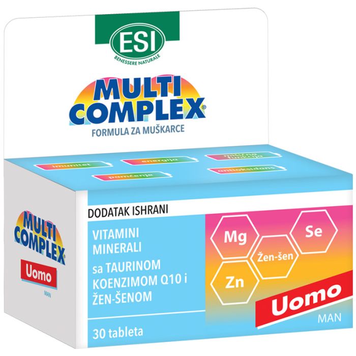 Multi complex uomo 30 tableta